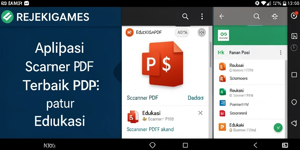 Antarmuka REJEKIGAMES yang mudah digunakan untuk Scanner PDF.